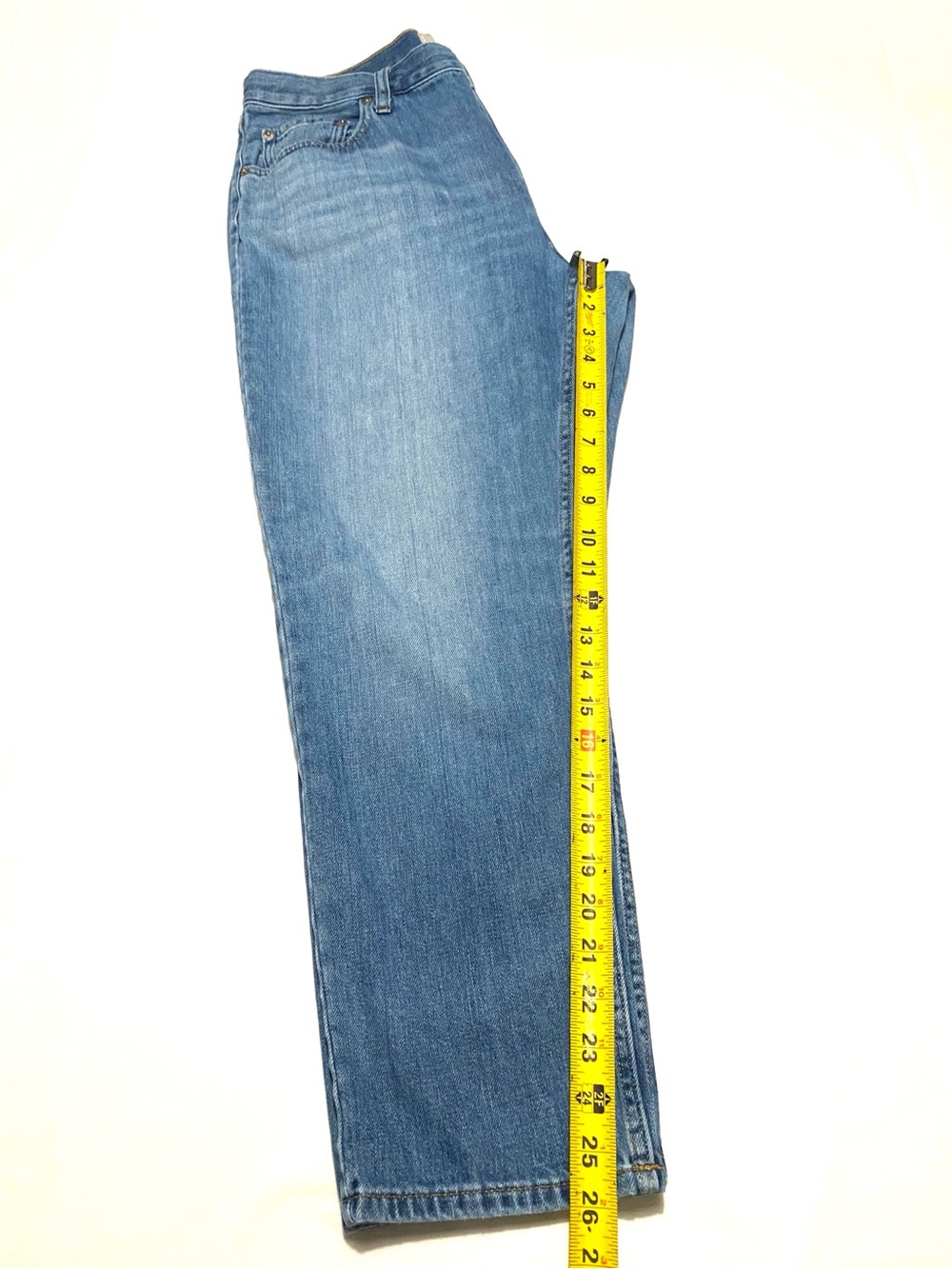 Everlane The Super-Soft Relaxed Jean Size 31 Organic Cotton Straight Leg Ankle - Picture 12 of 14